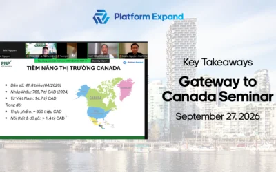 Những thông tin chính trong buổi hội thảo Gateway to Canada vào ngày 27/09/2026